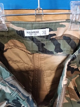 Pantalón corto camuflaje
