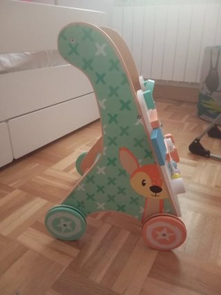 Andador de madera para bebés