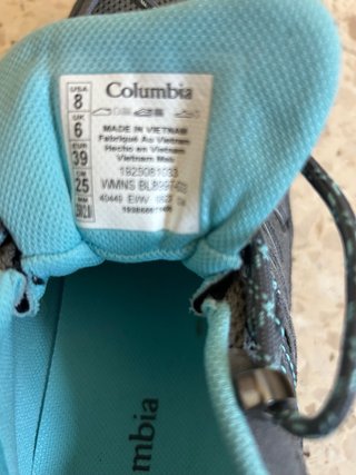 Zapatillas impermeables Columbia Trekking T39
