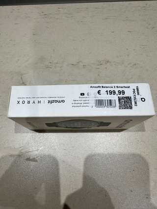Amazfit Balance 2 Smartwatch Nero/Argento Nuovo!