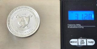 REPUBLIQUE DU CAMERONU 500 FRANCS CFA 2018