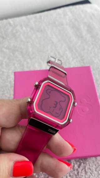 Reloj Tous D-Bear Fresh Digital Fucsia nuevo
