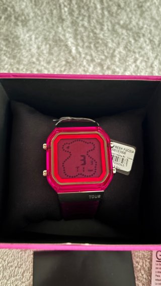 Reloj Tous D-Bear Fresh Digital Fucsia nuevo