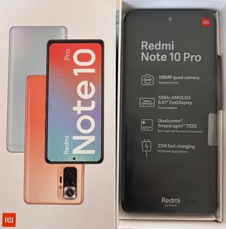 Xiaomi Redmi Note 10 Pro 108MP 120Hz AMOLED
