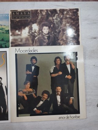 Lote 4 Vinilos Mocedades y Amaya