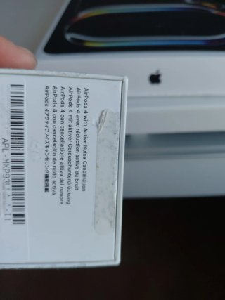 Cajas vacías Apple iPhone y iPad Pro