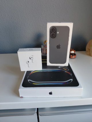 Cajas vacías Apple iPhone y iPad Pro