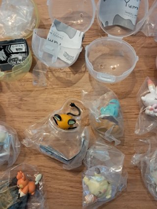 Gachapones Pokémon