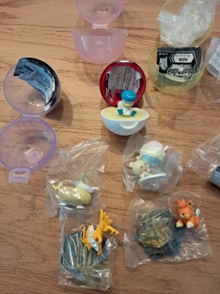 Gachapones Pokémon