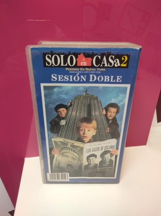 Reproductor video VHS Solo en casa (sesion doble)