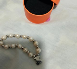 Pulsera Tous Perlas Plata