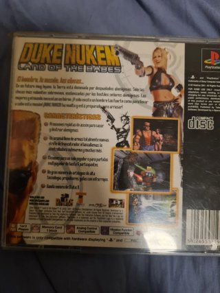 Duke Nukem Land of the Babes PlayStation PAL españ