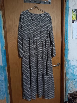 Vestido estampado talla única