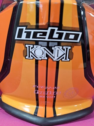 Casco Integral Hebo KONIK MX V321 (TL) + Gafas protectoras U