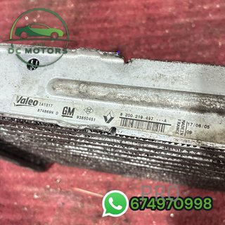 8200219497 radiador intercooler renault trafic II 2.5dci 140cv G9U