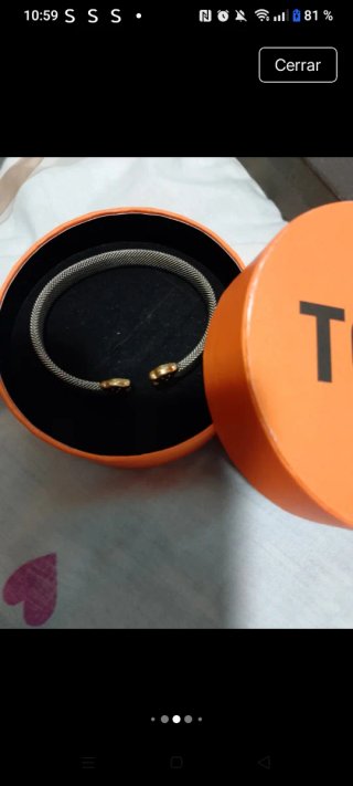 Pulsera Tous Oso Oro y Acero