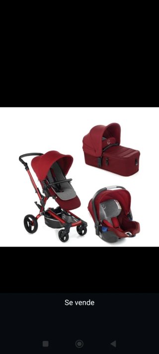 Carro de bebé completo: Silla, Capazo y Grupo 0