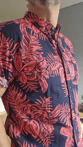 Camisa Estampada Tropical Levi's Talla L