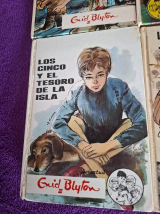Libros juveniles de la colección LOS CINCO