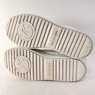 Zapatillas Michael Kors Blancas y Doradas