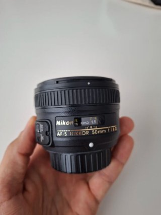 Objetivo Nikon AF-S NIKKOR 50mm 1:1.8G