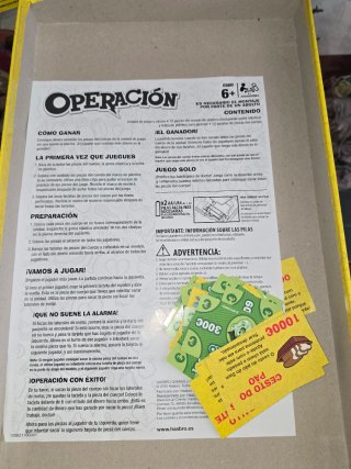 Juego Operación Hasbro