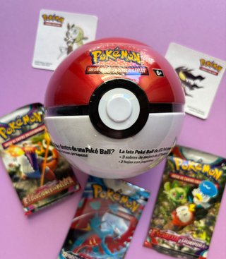 Lata Pokeball Pokemon TCG