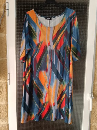 Vestido Verano Talla 7XL/54 Elástico