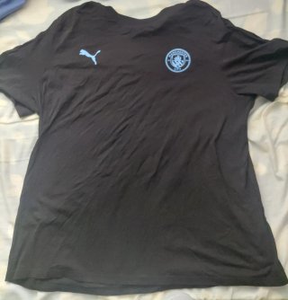 Camiseta Manchester City Puma Negra 2xl