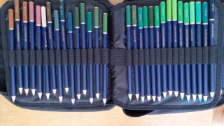 120 Lápices de Colores Castle Art + Estuche