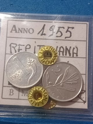 Monete Repubblica Italiana 1955