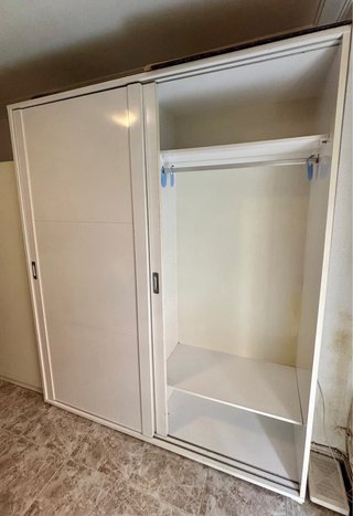 Armario blanco puertas correderas