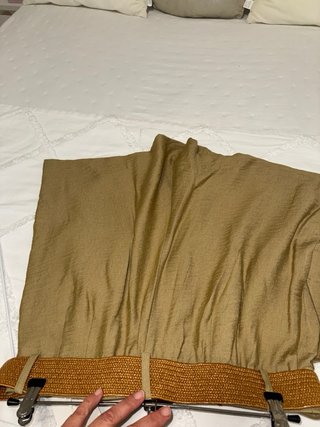 Bermudas Zara Talla L/40/12 Verde Oliva
