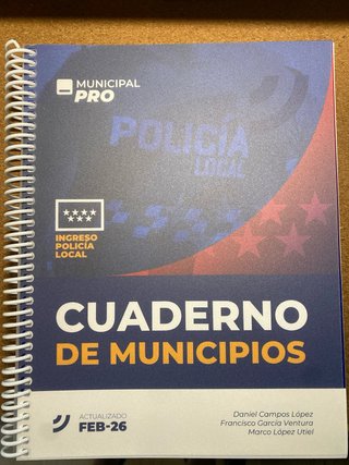 Temario resumido policía municipal Madrid