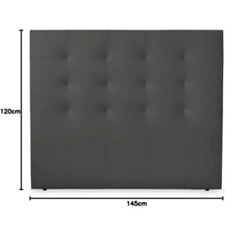 Cabecero Modelo Coral Acolchado para Cama de 135