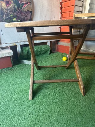 Tavolo da giardino per bambini in legno con sedia
