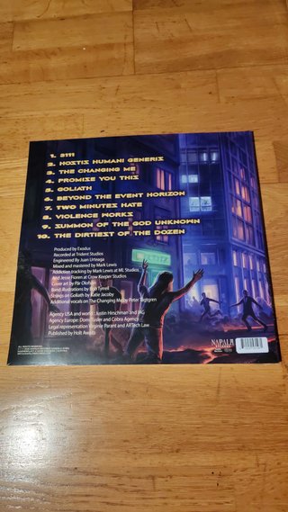 EXODUS - Goliath  Thrash  2LP, Álbum, Vinilo Pictu