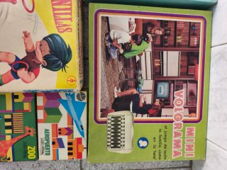 Lote di giochi e giocattoli vintage spagnoli