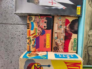 Lote di giochi e giocattoli vintage spagnoli