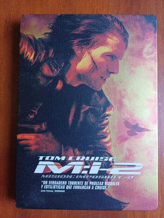STEELBOOK. PACK MISIÓN IMPOSIBLE. DVD.