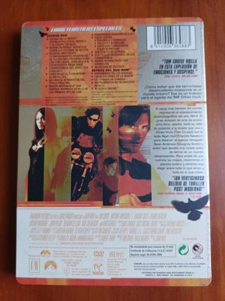 STEELBOOK. PACK MISIÓN IMPOSIBLE. DVD.