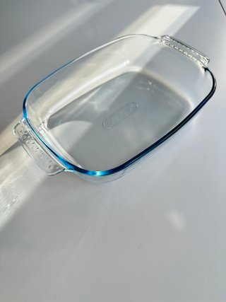 Bandeja Pyrex Rectangular Vidrio 20x26x6