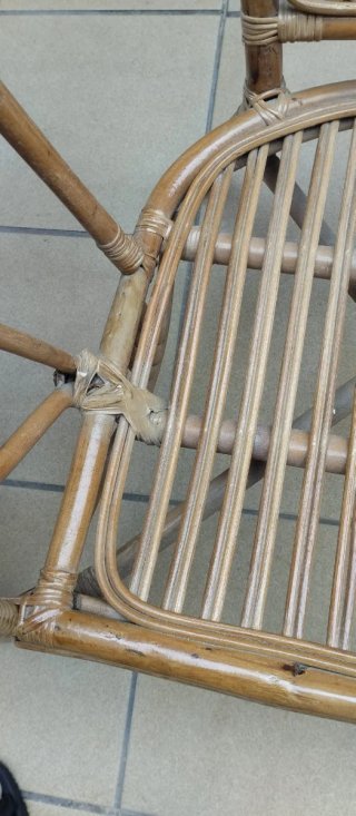 2 Sillones de Mimbre Rattan