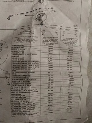 Baca de coche mercedes/Audi/honda