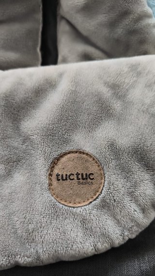 Saco de invierno para cochecito gris