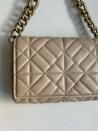 Bolso Zara beige