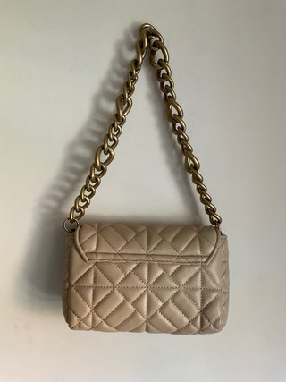 Bolso Zara beige