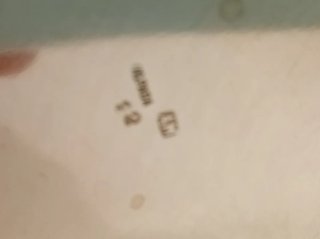 JARRA DE ALPACA BAÑADA EN PLATA
