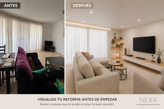 Visualización de reformas con renders 3D