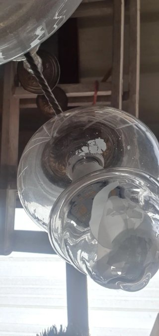 Lámpara de techo antigua francesa